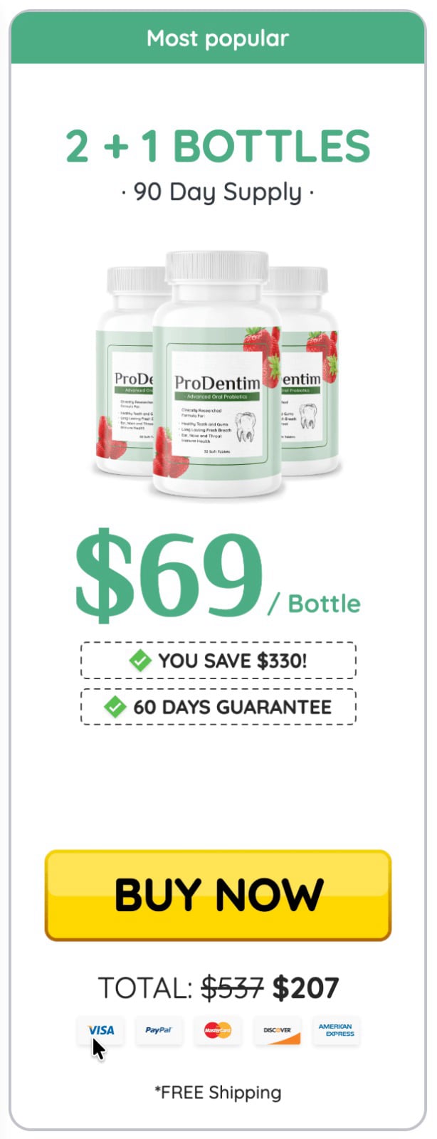 ProDentim -  90-days-supply – order now